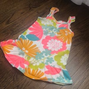 Carters Bright Dress/Cover Up